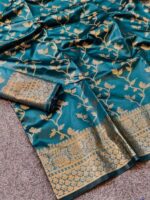 সফট সিল্ক কাশ্মেরী কাতান শাড়ি Price in Bangladesh | resellKori