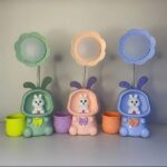 Product details of Cute Desk Lamp with Pen Holder Snail Rechargeable LED Table Lamp for Kids Foldable Reading Desk Light for Bedroom Nursery Study Home-D Shop Price in...