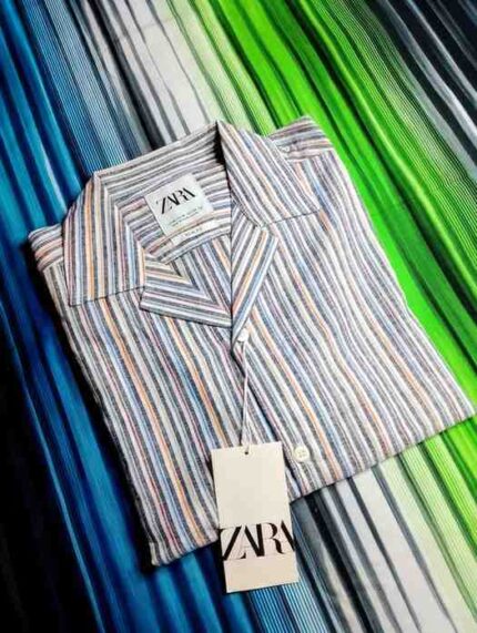 Remi Cotton Cuban Collar Half Shirt Price in Bangladesh | resellKori