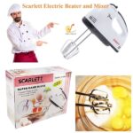 Scarlett - Electric Egg Beater and Mixer for Cake Cream - White Price in Bangladesh | resellKori