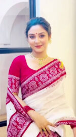Skin Print Half Silk Sharee with Blouse Piece Price in Bangladesh | resellKori