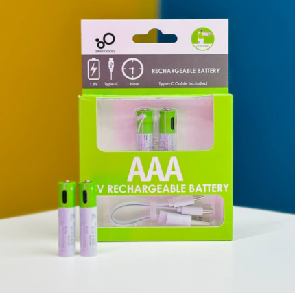SmarToools RB20 AAA 1.5V 750 mWh Rechargeable Battery (2 Pcs Set) Price in Bangladesh | resellKori