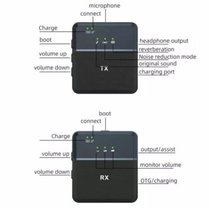 SX9 Dual Mini Wireless Microphone For Type-C Price in Bangladesh | resellKori