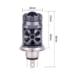 T8 LED ORGINAL HEADLIGHT_AL-ABRAR_H4/HS1 _18V/50W/5000LM Price in Bangladesh | resellKori