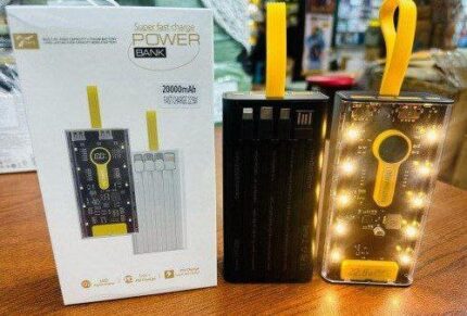 Transparent 20000mAh 22.5W Powerbank Price in Bangladesh | resellKori