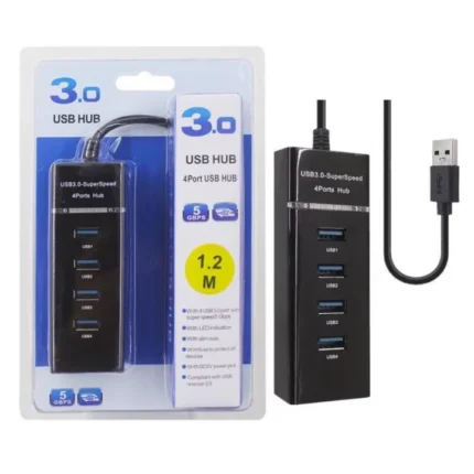 USB 3.0 4 Port USB 3.0 Hub for PC Laptop Tablet - 4 Ports High Speed USB HUB Price in Bangladesh | resellKori