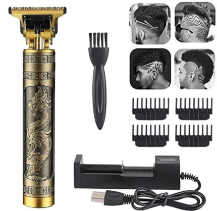 Vintage T9 Hair Cutting Machine Hair Trimmer Recharge Professional Cordless Hair Trimmer Price in Bangladesh | resellKori