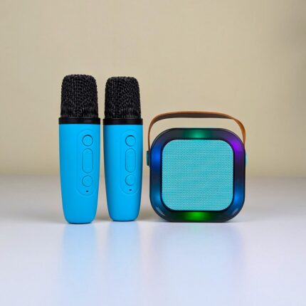 Wireless Portable Speaker With Microphone 2 Mic Price in Bangladesh | resellKori