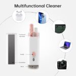 🔹 মিনিমাম অর্ডার: ৬ পিস, keyboard cleaner / 7-in-1 Computer Keyboard Cleaner Brush Kit Earphone Cleaning Pen For Headset Keyboard Cleaning Tools Cleaner Keycap Puller Kit | MNK...